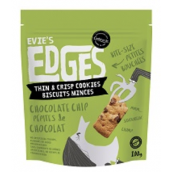 1 Case - 6 Pack, COOKIE IT UP, EVIE'S EDGES - Bite-size Chocolate Chip Edges, 100g