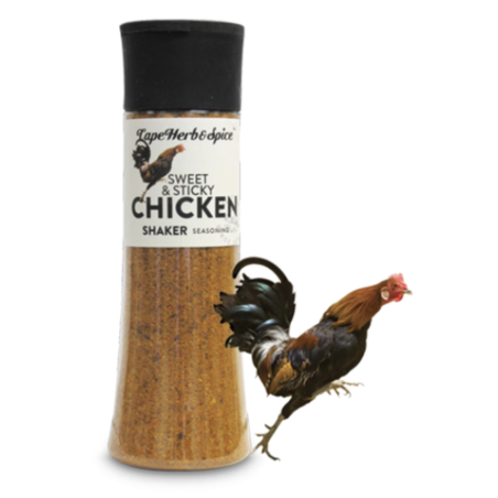 1 Case - 6 Pack, CAPE HERB & SPICE - Sweet & Sticky Chicken Tall Shaker, 275G