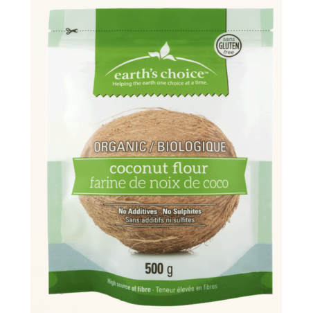1 Case - 12 Pack - EARTH'S CHOICE, Earth's Choice Baking, Coconut Flour 500g