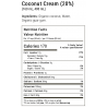 1 Case - 12 Pack - EARTH'S CHOICE, Coconut Cream 20%, 200mL