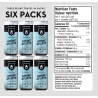 1 Case 6 Pack TWO BEARS, FROTHED VANILLA OAT LATTE, 207ml