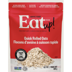 1 Case - 6 Pack, EAT-UP! OATS - Quick Rolled Oats, 680g
