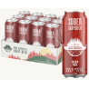 1 Case 12 Pack, SOBER CARPENTER, NON ALCOHOLIC BEER -IRISH RED, 473ml