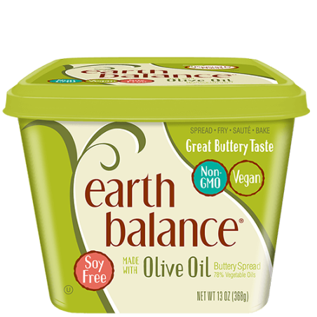 1 Case EARTH BALANCE, EXTRA VIRGIN OLIVE OIL SPREAD - 12 Pack,425g