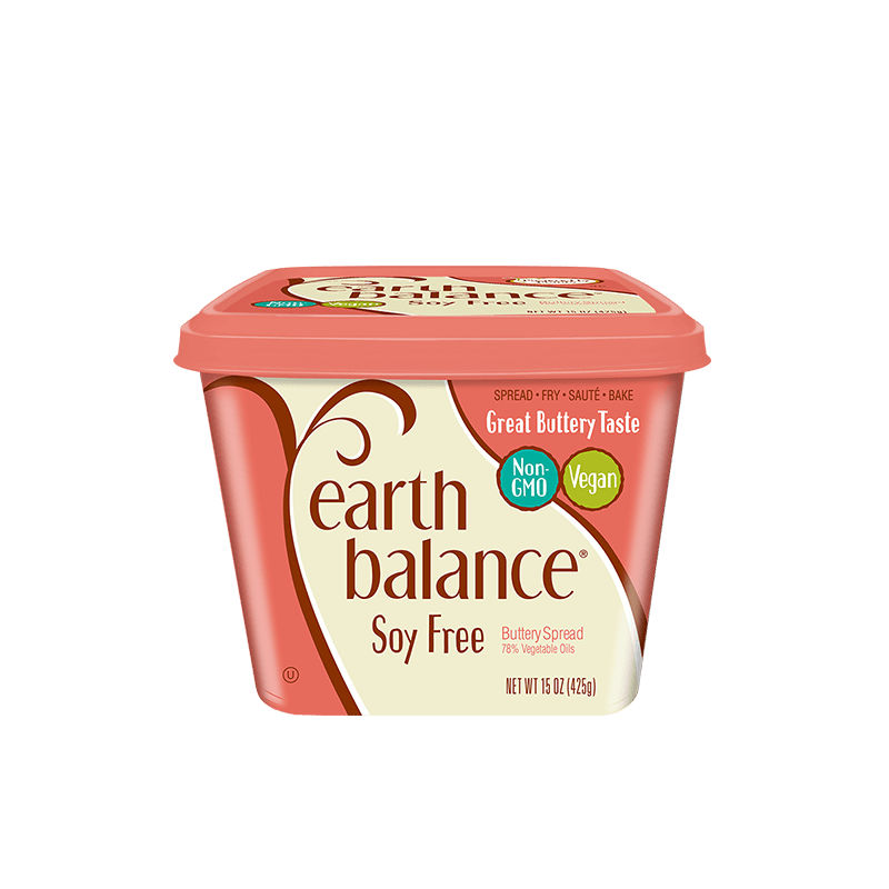 1 Case EARTH BALANCE, SOY FREE BUTTERY SPREAD - 12 PACK, 425G