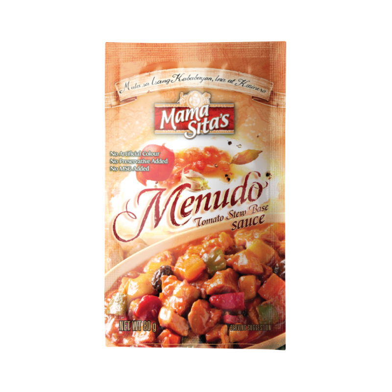 1 Case, 24 Pack, MamaSita Menudo Sauce, 80g