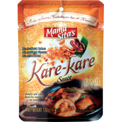 1 Case, 24 Pack, Mama Sita Kare Kare Sauce, 120g