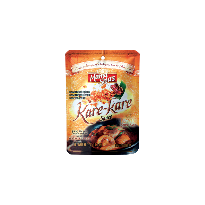 1 Case, 24 Pack, Mama Sita Kare Kare Sauce, 120g