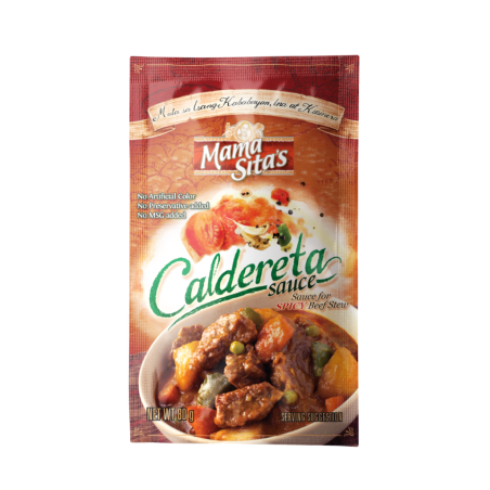 1 Case, 24 Pack, MamaSita Caldereta Sauce, 80g