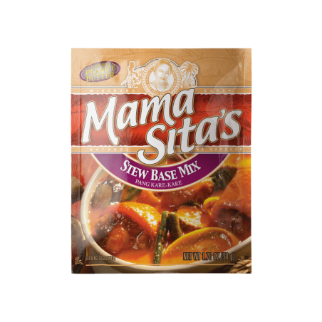 1 Case, 24 Pack, MamaSita StewBase Kare Kare, 50g