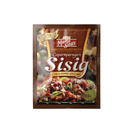 1 Case , 24 Pack, MamaSita Sisig Mix, 40g