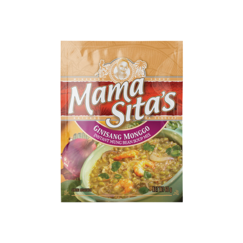 1 Case, 24 Pack, Mama Sita MungBean Soup Mix, 60g