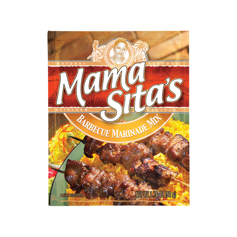 1 Case 24 Pack, MamaSita Barbeque Mix, 50g