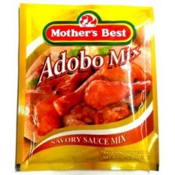 1 Case 24 Pack, MothersBest Adobo Mix, 50g