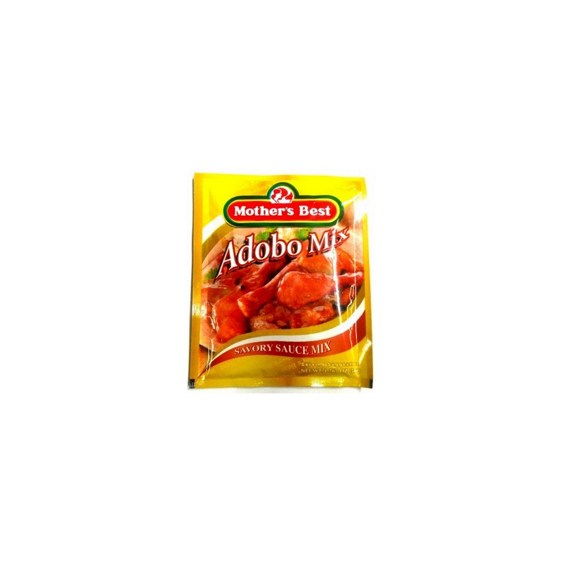 1 Case 24 Pack, MothersBest Adobo Mix, 50g