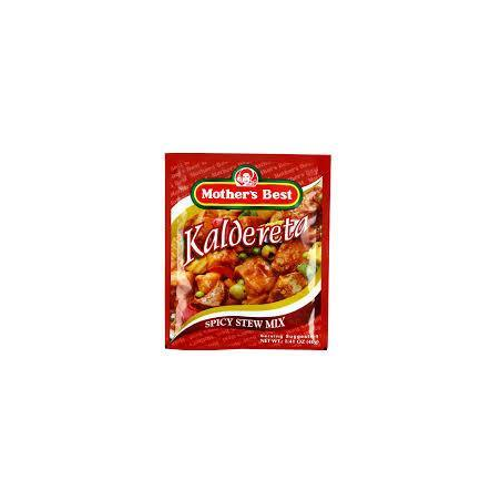 1 Case 24 Pack, MothersBest Caldereta Mix, 40g