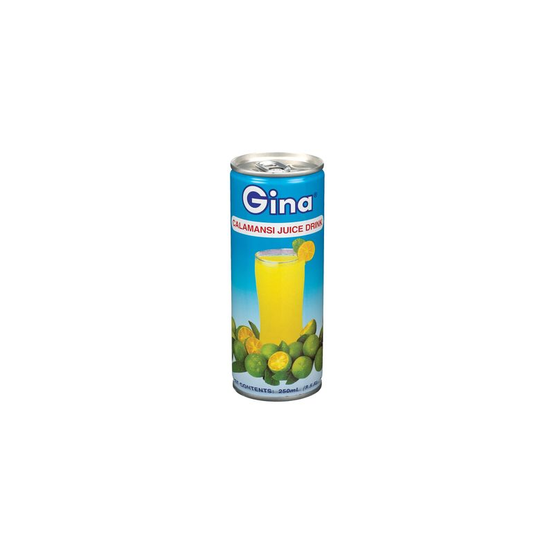 1 Case - 30 Pack, Gina Calamansi Juice, 240ml