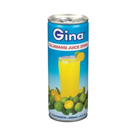 1 Case - 30 Pack, Gina Calamansi Juice, 240ml