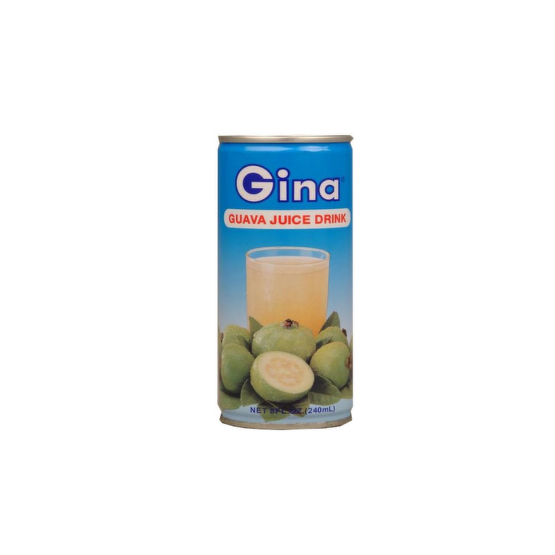 1 Case - 30 Pack, Gina Guava Juice Drink, 240ml