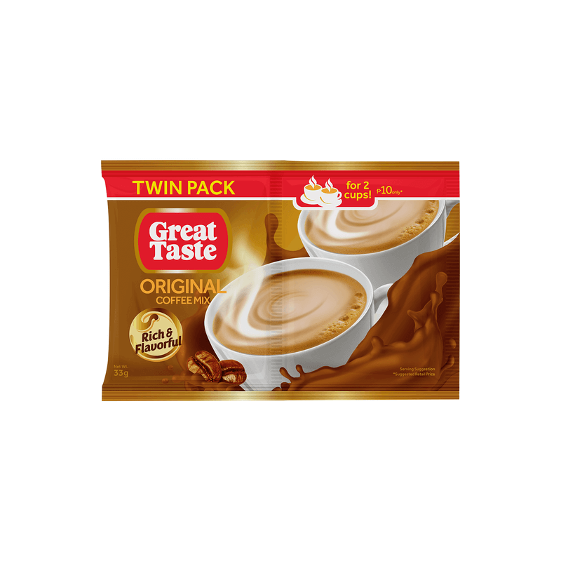 1 Case - 24 Pack, GreatTaste 3in1Coffee (10x30g)