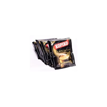 1 Case - 8 Pack, Kopiko 3in1 Black (30x30g)