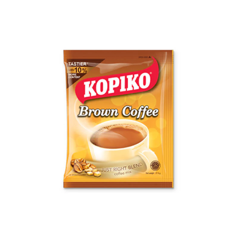 1 Case - 8 Pack Kopiko 3in1 Brown (30x27.5g)