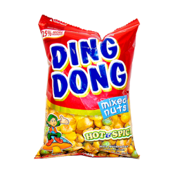 1 Case - 60 Pack, Ding Dong Hot & Spicy, 100g