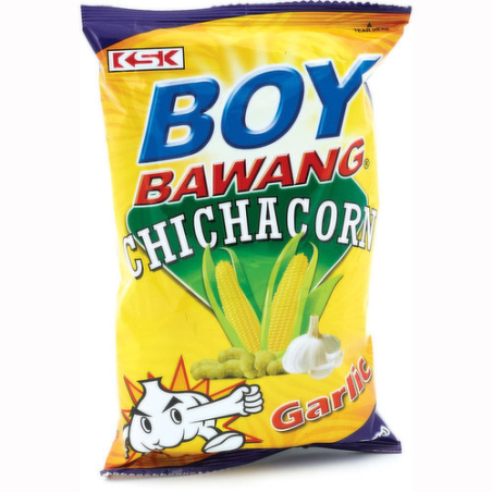 1 Case - 40 Pack, Boy Bawang Chichacorn, 100g