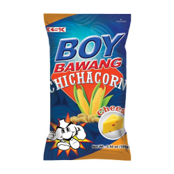 1 Case - 40 Pack, Boy Bawang Chichacorn Cheese,100g