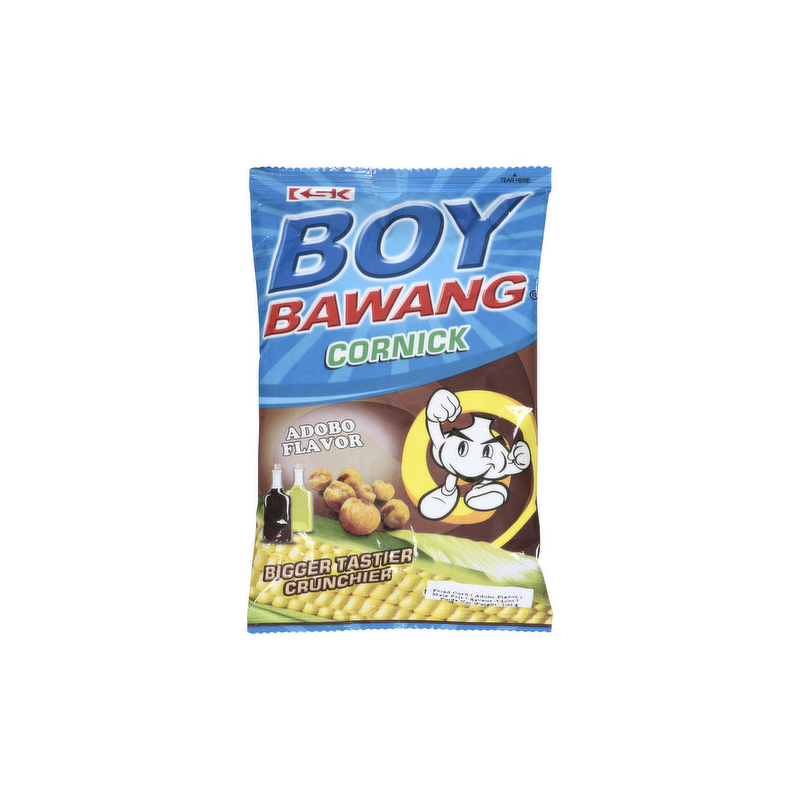 1 Case - 40 Pack, Boy Bawang Adobo Cornics, 90g