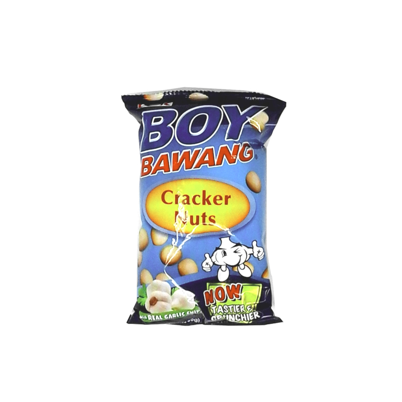 1 Case - 40 Pack, ,Boy Bawang Cracker Nut Garlic 100g