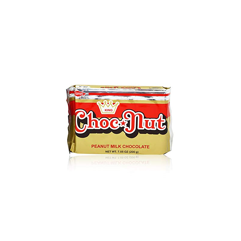 1 Case, 20 Pack, King Choc Nut, 200g