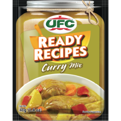 1 Case, 72 Pack, UFC Curry Sauce Mix, 40g