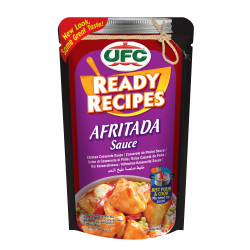 1 Case, 24 Pack, UFC Ready Recipe Afritada, 200g