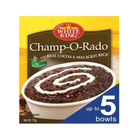 1 Case, 30 Pack, WhiteKing Champorado Mix, 113g