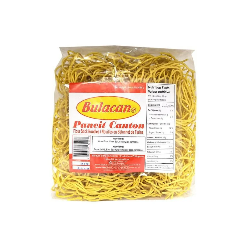 1 Case, 60 Pack, Bulacan Pancit Canton Flr Stik, 227g