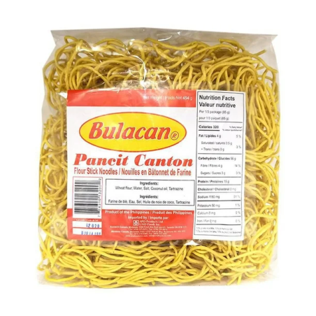 1 Case, 30 Pack, Bulacan Pancit Canton Flr Stik, 454g