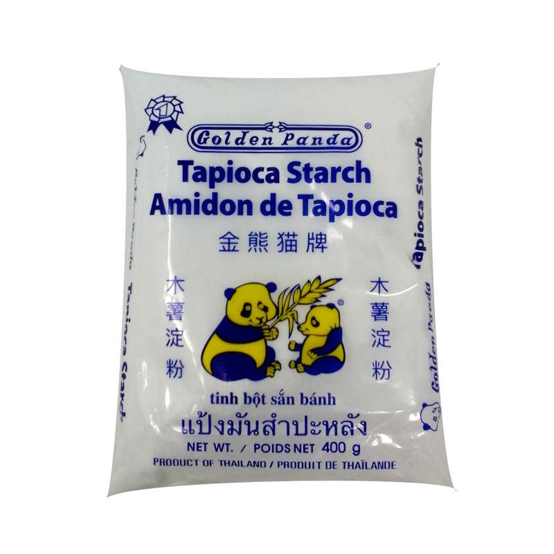 1 Case, 25 Pack, Golden Panda Tapioca Starch, 400g