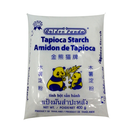 1 Case, 25 Pack, Golden Panda Tapioca Starch, 400g