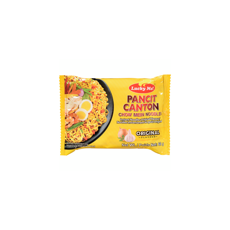 1 Case, 12 Pack, Lucky Me Pancit Canton Orig, (6x60g)