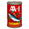 1 Case, 48 Pack, AA-1 Sardine TomatoSauce 155g