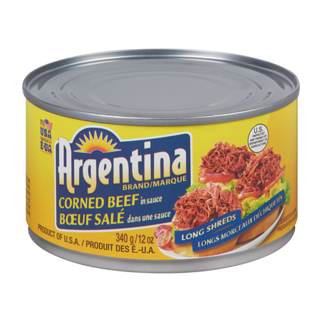 1 Case, 12 Pack Argentina Corned Beef 340g