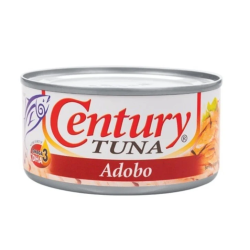 1 Case, 48 Pack Century Tuna Adobo 180g