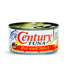 1 Case, 48 Pack Century Tuna Hot & Spicy 180g