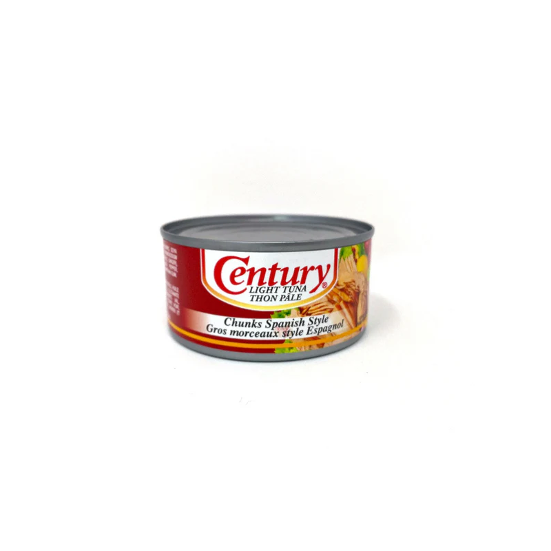 1 Case 48 Pack Century Tuna Chunk Spnish 184g