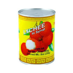 1 Case 24 Pack, Chaokoh Lychee In Syrup 580ml