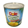 1 Case 24 Pack, Dole Pneaple Tidbit Syrup 432g