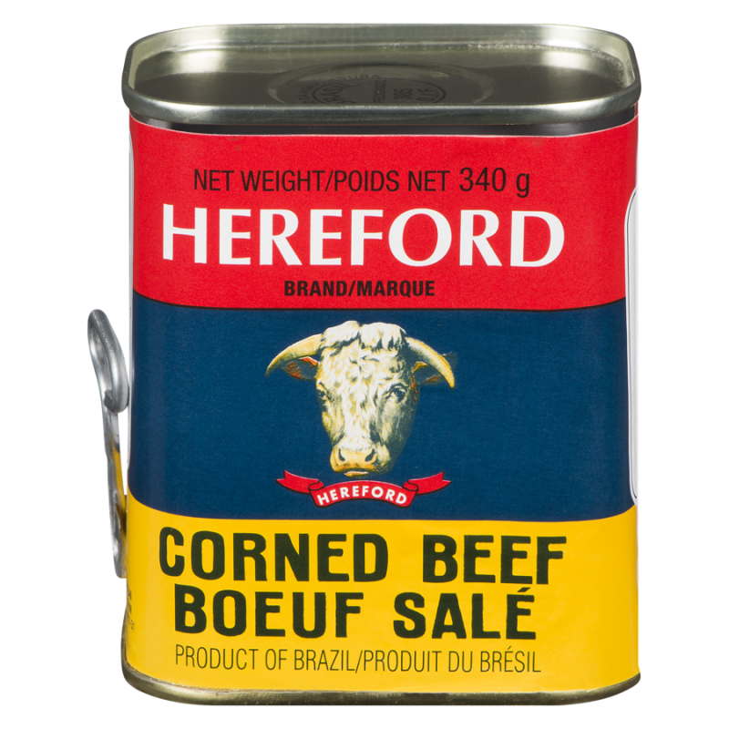 1 Case, 24 Pack, Hereford Corned Beef 340g