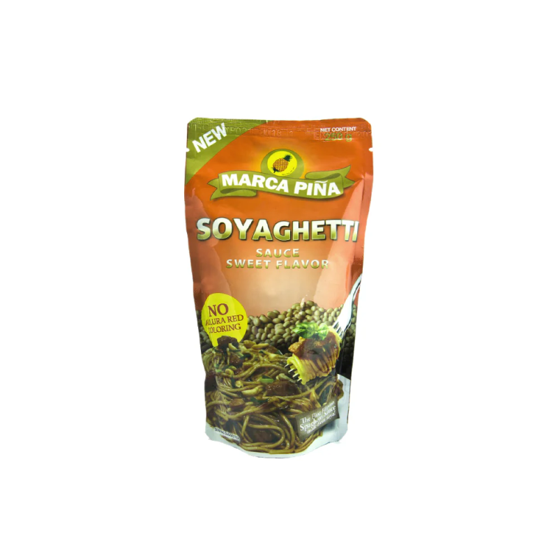 1 Case 24 Pack, MarcaPiña Soyaghetti Sweet 250g