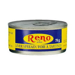 1 Case 24 Pack, Reno Liver Spread 78g